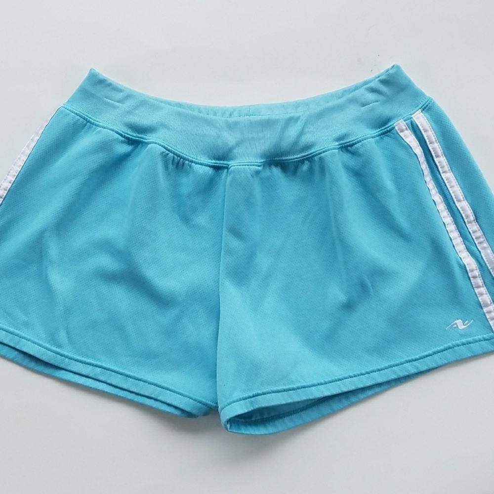 ⭐A) Athletic Works Women’s Blue Athletic Shorts Size M (8/10)